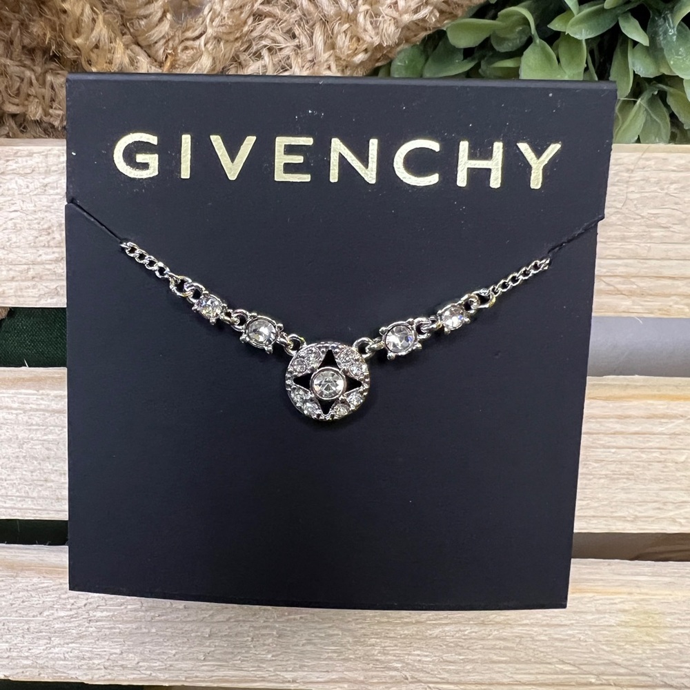 Givenchy Silver Star Pendant Necklace - Picture 3 of 7